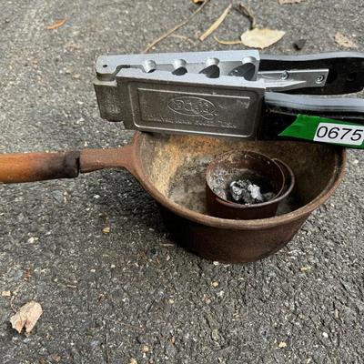 Do-it Bank Sinker Mold sizes 2-3-4-5 & Pots