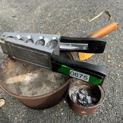 Do-it Bank Sinker Mold sizes 2-3-4-5 & Pots