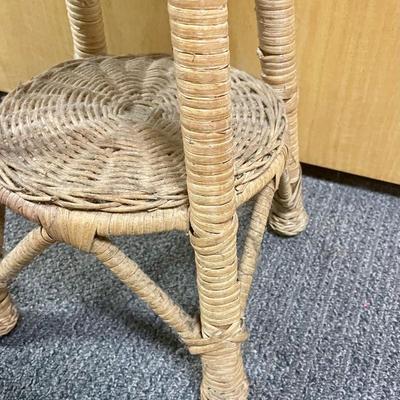 Rattan Plant Stand