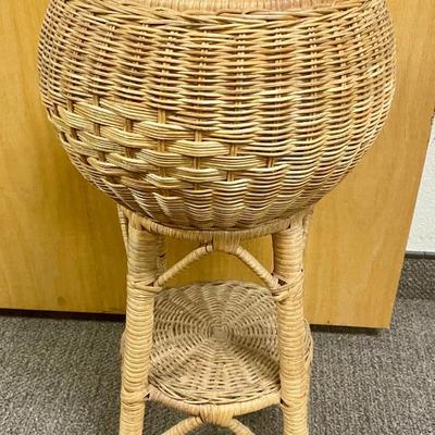 Rattan Plant Stand