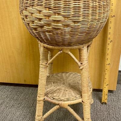 Rattan Plant Stand