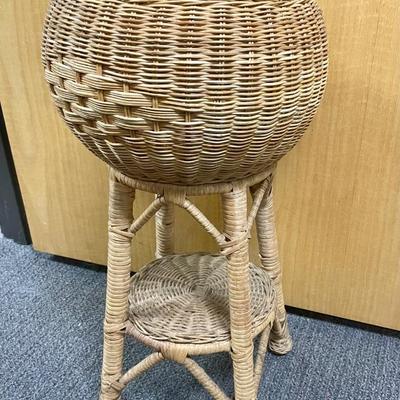 Rattan Plant Stand
