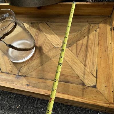 Home Decor Lot with Wooden Trays