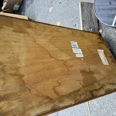 Home Decor Lot with Wooden Trays