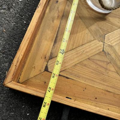 Home Decor Lot with Wooden Trays