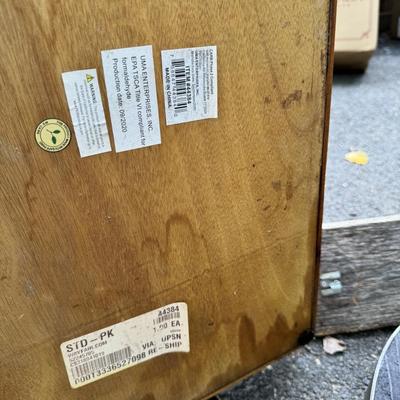 Home Decor Lot with Wooden Trays