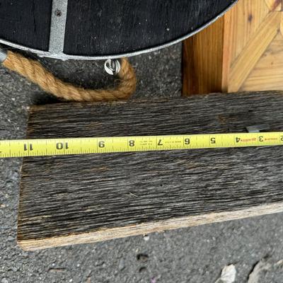 Home Decor Lot with Wooden Trays