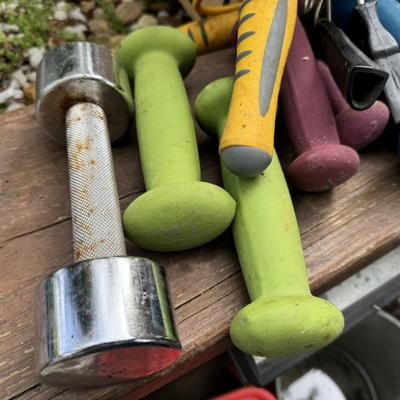 Work out lot- Weights / Jump Rope