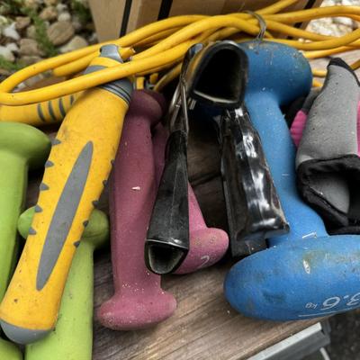 Work out lot- Weights / Jump Rope