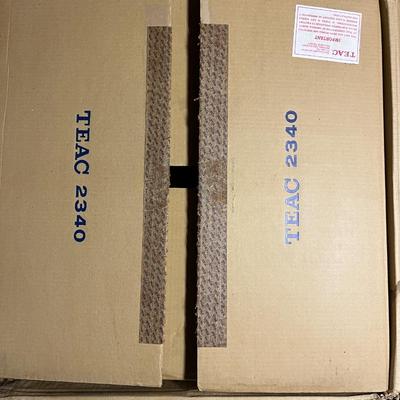 New In Box Vintage TEAC Simul-Sync Stereo Tape Deck Reel to Reel Tested