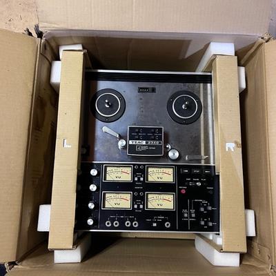 New In Box Vintage TEAC Simul-Sync Stereo Tape Deck Reel to Reel Tested