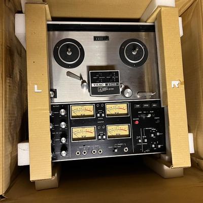 New In Box Vintage TEAC Simul-Sync Stereo Tape Deck Reel to Reel Tested