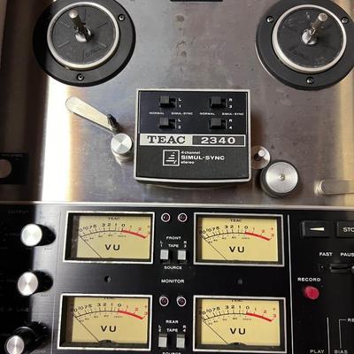 New In Box Vintage TEAC Simul-Sync Stereo Tape Deck Reel to Reel Tested