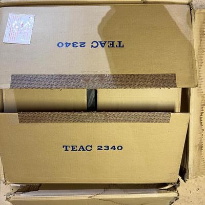 New In Box Vintage TEAC Simul-Sync Stereo Tape Deck Reel to Reel Tested