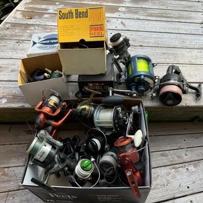 Huge Lot of Reels and Parts