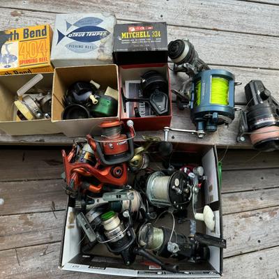 Huge Lot of Reels and Parts