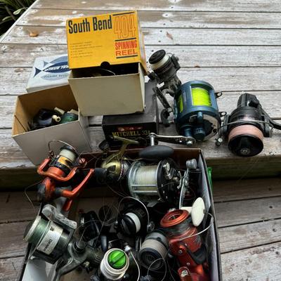 Huge Lot of Reels and Parts