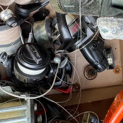 Huge Lot of Reels and Parts