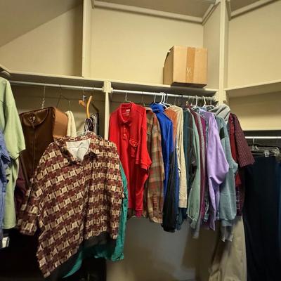 MENS CLOSET LOT