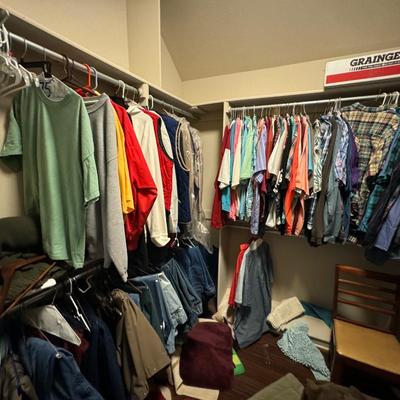 MENS CLOSET LOT