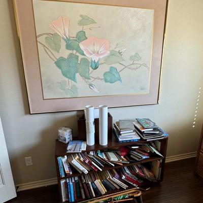 OFFICE BOOKS AND PAINTING LOT
