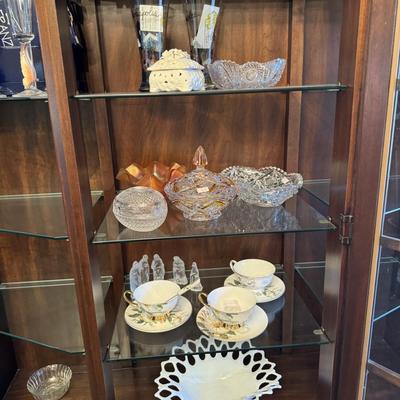 CHINA CABINET LOT