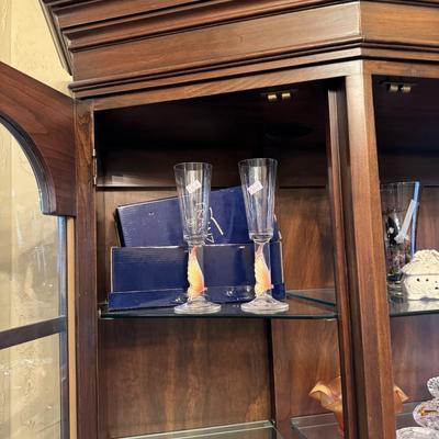 CHINA CABINET LOT