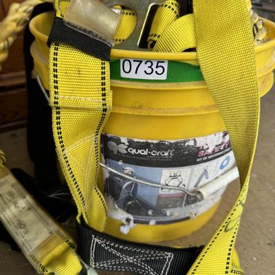 Equal Craft Safety Kit Harness/Lifeline 50Ft