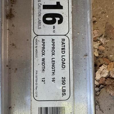 Werner 16Ft Task-Master Decorator Plank & Scafford Plank