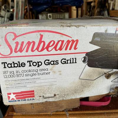 Sunbeam Table Top Gas Grill
