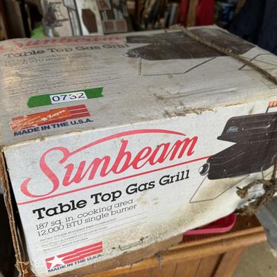 Sunbeam Table Top Gas Grill