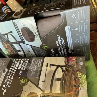 Multiple new in box Premium Firepit Covers