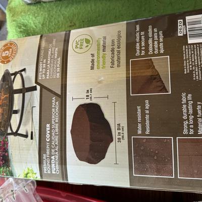 Multiple new in box Premium Firepit Covers