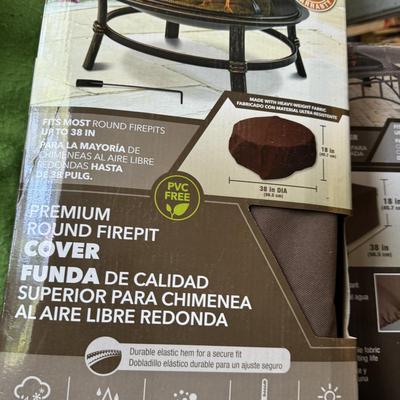 Multiple new in box Premium Firepit Covers