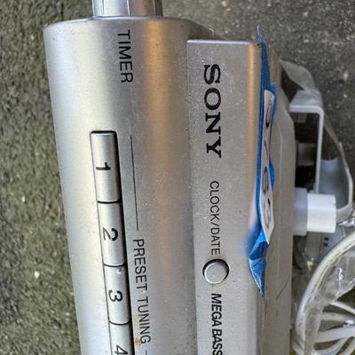 SONY under the counter Disc Player /Clock Radio - tested