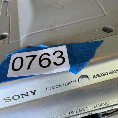 SONY under the counter Disc Player /Clock Radio - tested