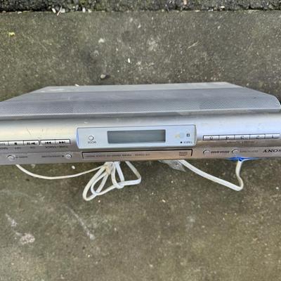 SONY under the counter Disc Player /Clock Radio - tested