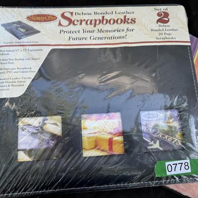 Three Scrapbooks