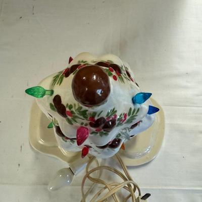 Light up ceramic tree