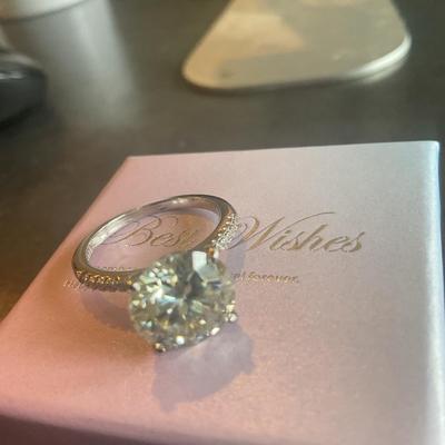 5 Carat Moissanite Ring
