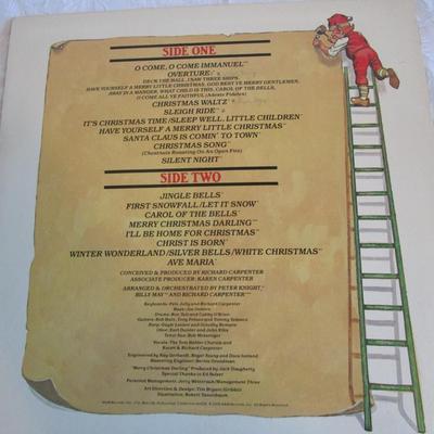 4 Christmas vinyl LP albums (one has 2 records)