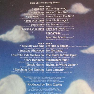 4 LP vinyl albums- 2 singles & 1 double album set