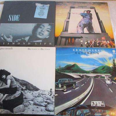 4 LP vinyl albums