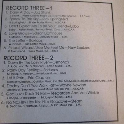 Todays Super Greats 3-LP vinyl record set
