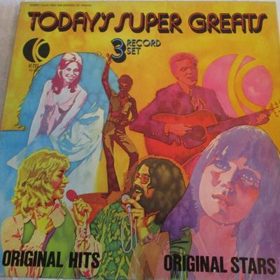 Todays Super Greats 3-LP vinyl record set