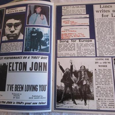 1 Elton John LP vinyl album, 1 Sound track to Thief