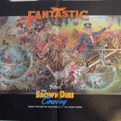 1 Elton John LP vinyl album, 1 Sound track to Thief