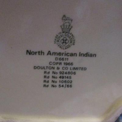 Royal Doulton mug, North American Indian