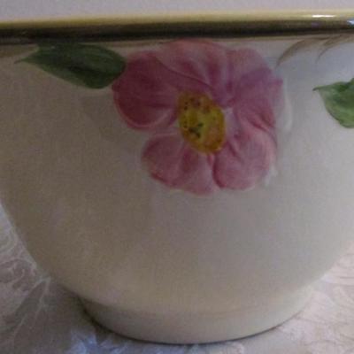 Franciscan Earthware bowl, Desert Rose Pattern