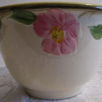 Franciscan Earthware bowl, Desert Rose Pattern